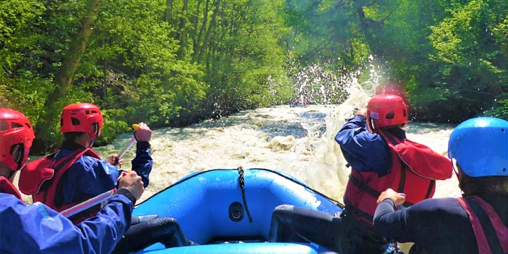 Adrenalínový rafting na divokej rieke Białka aj s videozáznamom