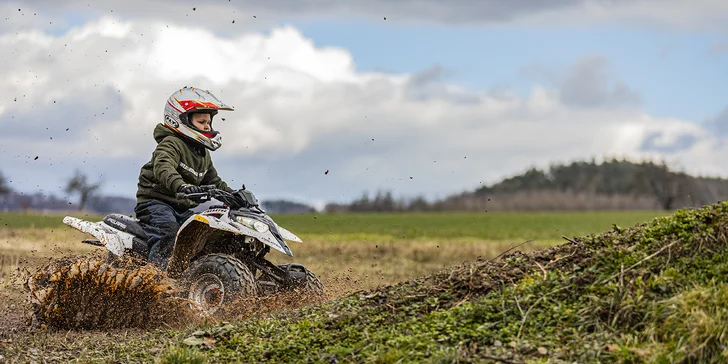 Adrenalínová off-road jazda na štvorkolke či motorke: Bratislava alebo Košice