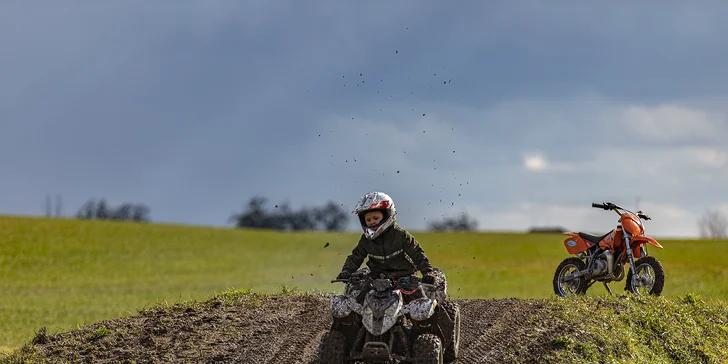Adrenalínová off-road jazda na štvorkolke či motorke: Bratislava alebo Košice