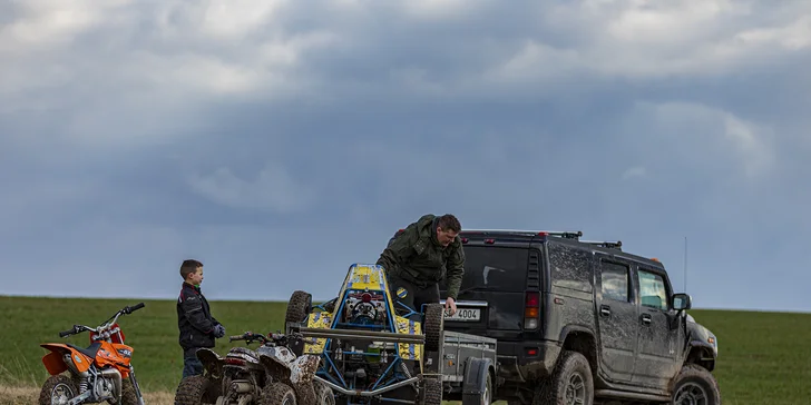 Adrenalínová off-road jazda na štvorkolke či motorke: Bratislava alebo Košice
