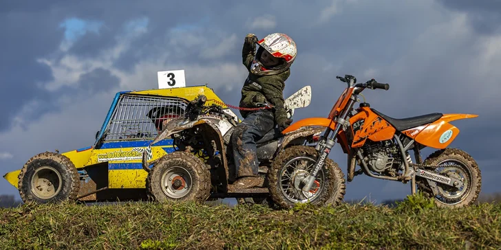 Adrenalínová off-road jazda na štvorkolke či motorke: Bratislava alebo Košice