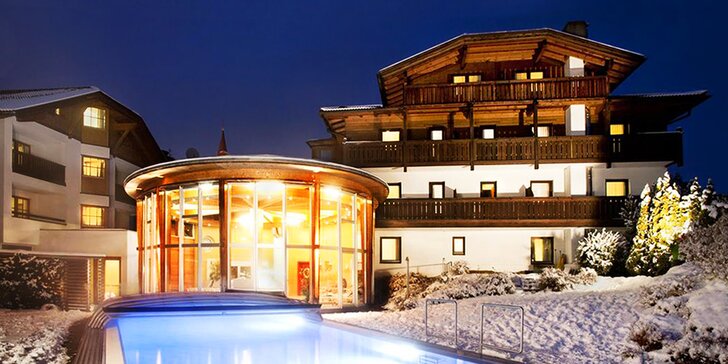 Pobyt v zasneženom Rakúsku: 3, 4 alebo 7 nocí v 3* hoteli, vyhrievaný bazén, skipas v cene