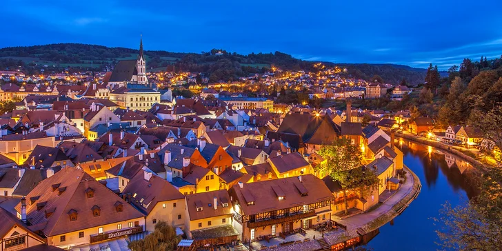 Český Krumlov: pokoj a raňajky v penzióne iba s troma izbami, až 7 nocí pre pár i trojicu