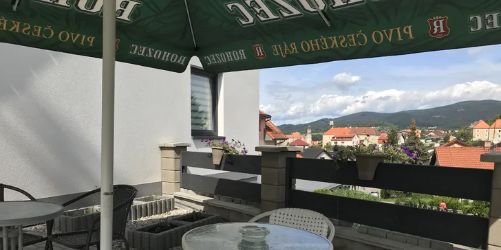 Český Krumlov: pokoj a raňajky v penzióne iba s troma izbami, až 7 nocí pre pár i trojicu