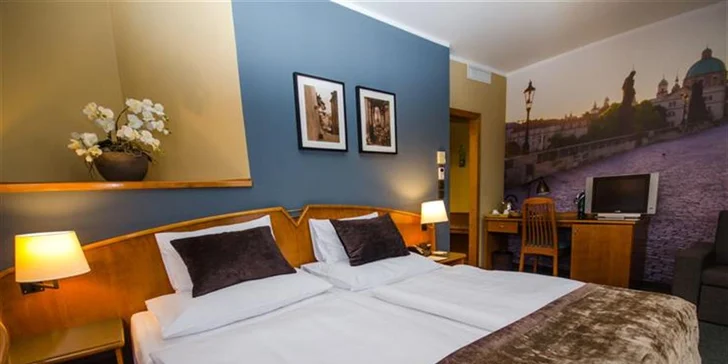 Pobyt v čarokrásnej Prahe: 4* hotel, raňajky v talianskom bistre a atrakcie pre celú rodinu