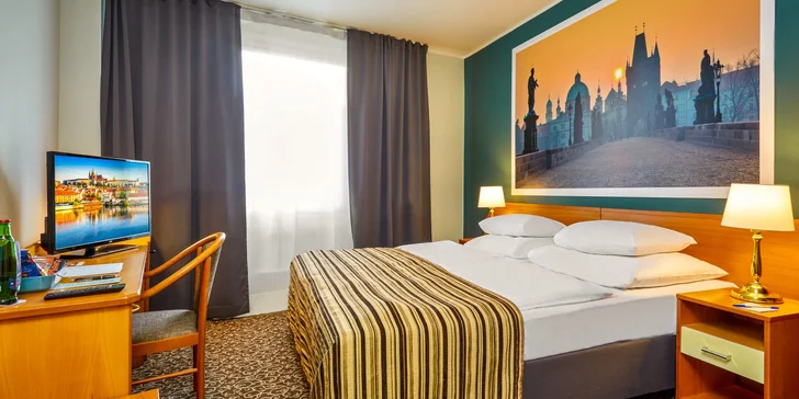 Pobyt v čarokrásnej Prahe: 4* hotel, raňajky v talianskom bistre a atrakcie pre celú rodinu