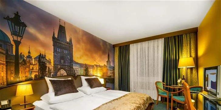 Pobyt v čarokrásnej Prahe: 4* hotel, raňajky v talianskom bistre a atrakcie pre celú rodinu