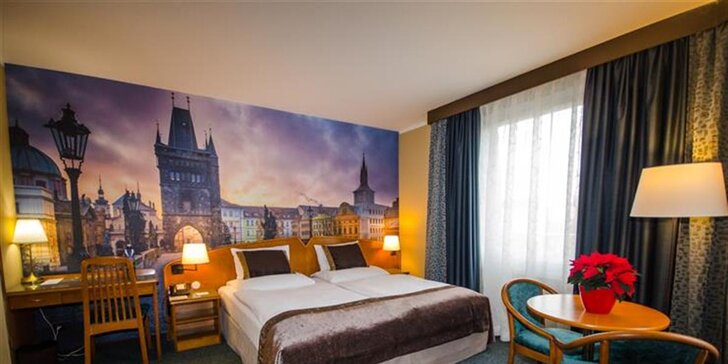 Pobyt v čarokrásnej Prahe: 4* hotel, raňajky v talianskom bistre a atrakcie pre celú rodinu