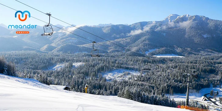 Zimné zážitky na svahoch SKIPARK MEANDER ORAVICE počas celej HLAVNEJ sezóny