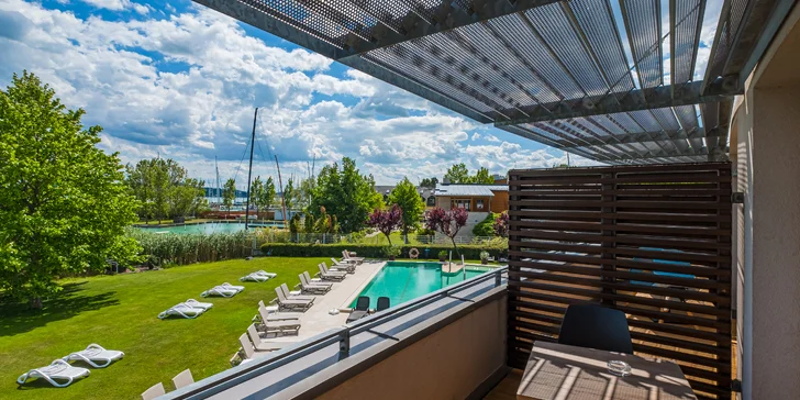 4* hotel na brehu Balatonu: polpenzia a neobmedzený vstup do wellness