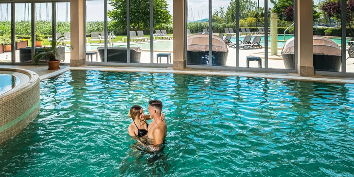 4* hotel na brehu Balatonu: polpenzia a neobmedzený vstup do wellness