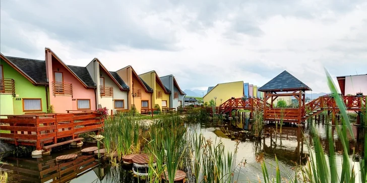 Rozprávková Holiday Village Tatralandia pre 4 osoby