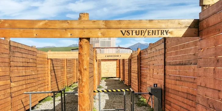 Skvelé dobrodružstvo v najväčšom drevenom labyrinte na Slovensku či adrenalín v bugine