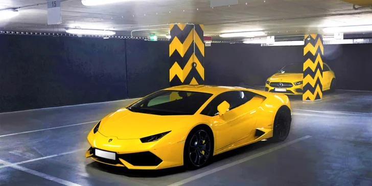 Užite si parádnu jazdu v LAMBORGHINI HURACAN LP 610–4 ako vodič alebo spolujazdec