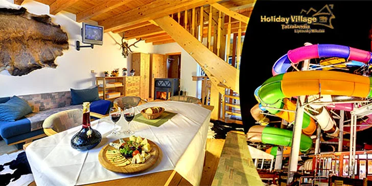 Rozprávková Holiday Village Tatralandia pre 4 osoby