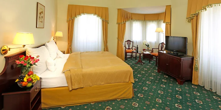 Rodinný pobyt v Karlových Varoch: 4* hotel s polpenziou