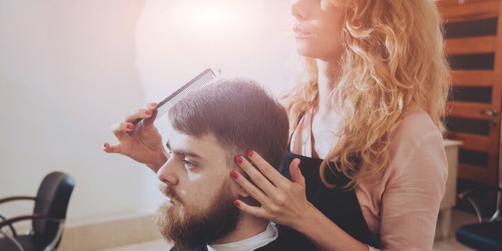 Kadernícke služby pre dámy, barber pre pánov či voucher v hodnote 50 €