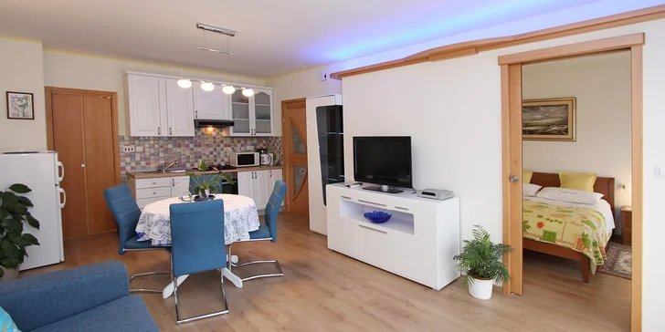 Apartmány na pobreží Istrie