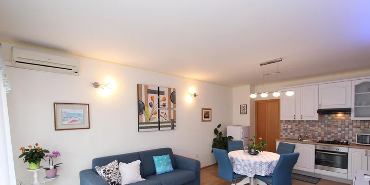 Apartmány na pobreží Istrie