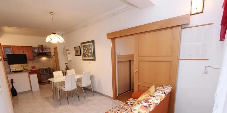 Apartmány na pobreží Istrie