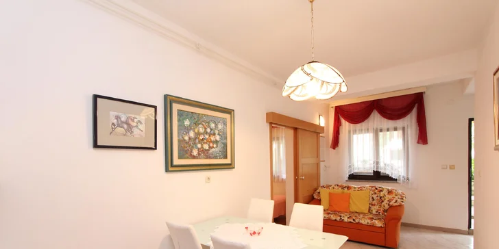 Apartmány na pobreží Istrie
