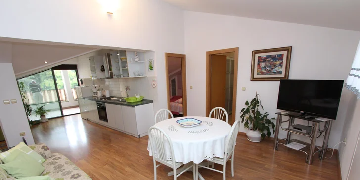 Apartmány na pobreží Istrie