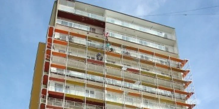 Prenájom lešenia s montážou a demontážou