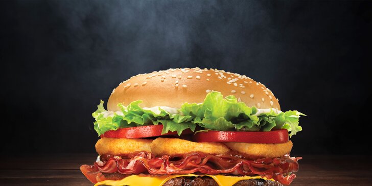 Akcia 1+1 stredné menu v Burger King – Bratislava a Košice