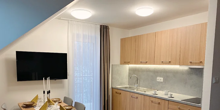Apartmány v Dolnom Smokovci až pre 7 osôb s neobmedzeným bazénom