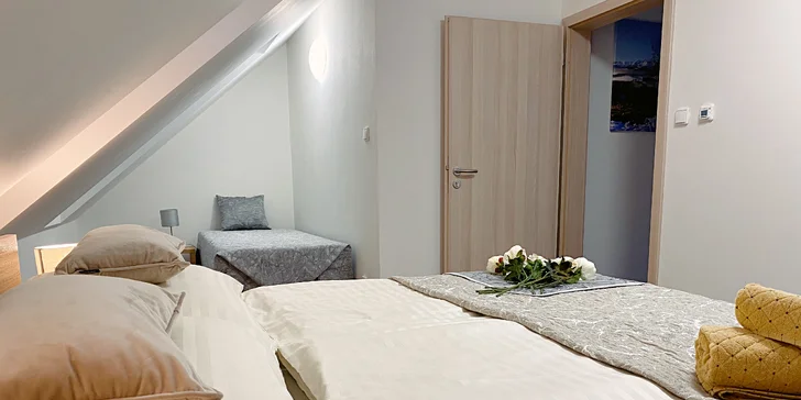 Nové apartmány v Dolnom Smokovci pre 2-8 osôb blízko turistických chodníkov