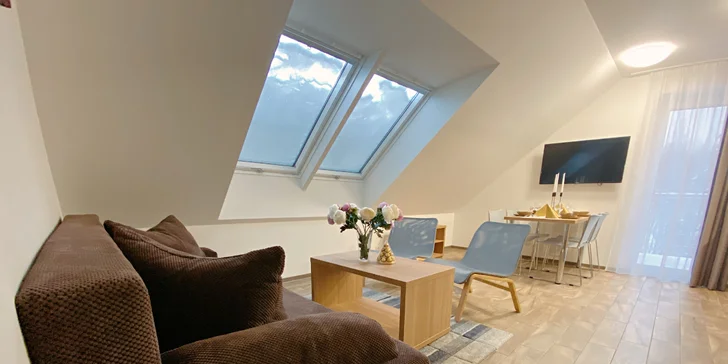 Apartmány v Dolnom Smokovci až pre 7 osôb s neobmedzeným bazénom