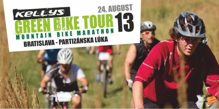Štartovné na cyklistický maratón Kellys Green Bike Tour 2013