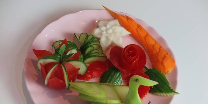 Online kurz Carvingfruit: dekoratívne vyrezávanie do ovocia a zeleniny