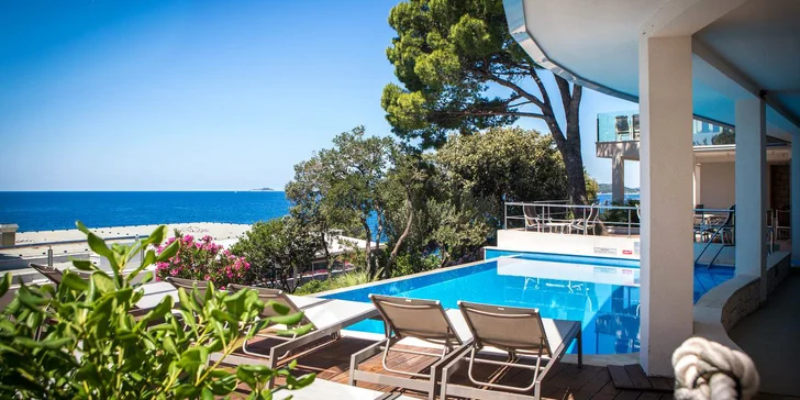 4* komfort priamo pri pláži, skvelé jedlo i možnosť wellness