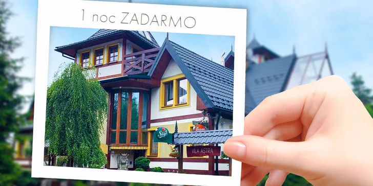🌞 KÚP teraz, využi v LETE: Pobyt s raňajkami vo Vysokých Tatrách