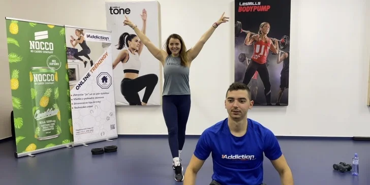 Týždňový alebo mesačný online tréningový program v Addiction Club