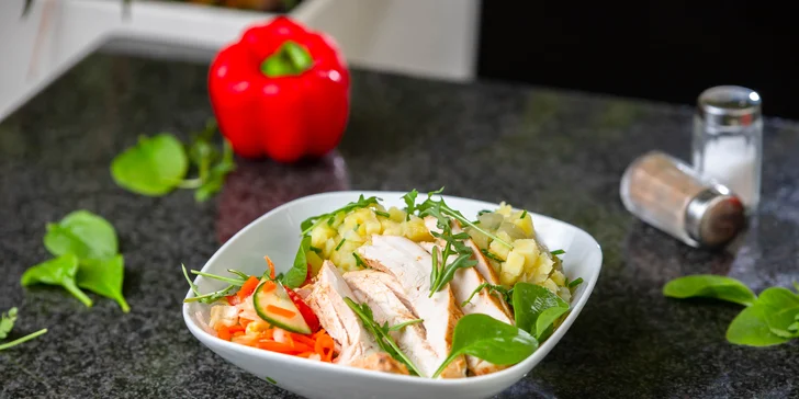 Zdravé a chutné šaláty z Will Sallas – mäsové, vegetariánske i vegánske