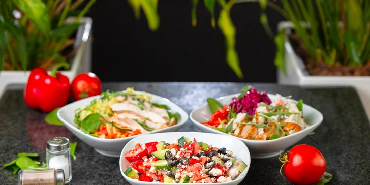 Zdravé a chutné šaláty z Will Sallas – mäsové, vegetariánske i vegánske