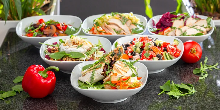 Zdravé a chutné šaláty z Will Sallas – mäsové, vegetariánske i vegánske