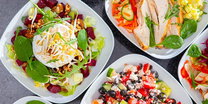 Zdravé a chutné šaláty z Will Sallas – mäsové, vegetariánske i vegánske