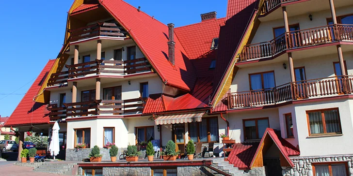 Oddych s wellness a raňajkami alebo polpenziou v poľských Tatrách: vhodné pre páry aj rodiny