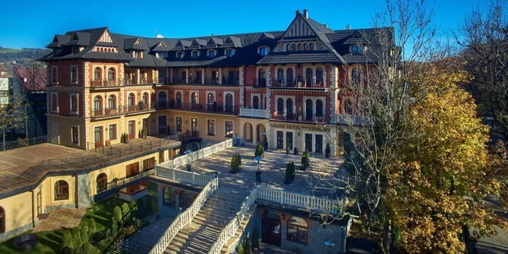 Jedinečný pobyt v Grand Hotel Stamary**** v Zakopanom