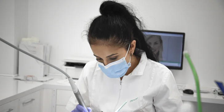 Dentálna hygiena s pieskovaním a RTG snímkou