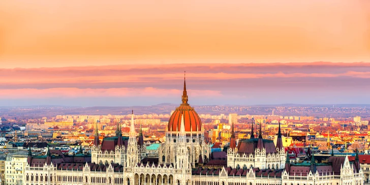 Pobyt v Budapešti: polpenzia, neobmedzený vstup do aquaparku i wellness