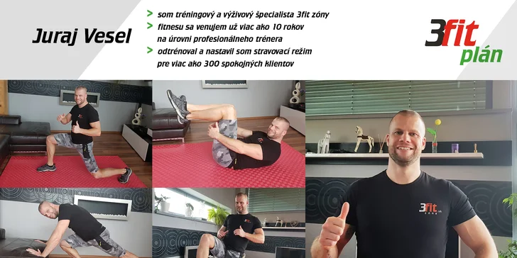 Online tréningy + vzorový jedálniček: 7-dňový alebo 2-mesačný program