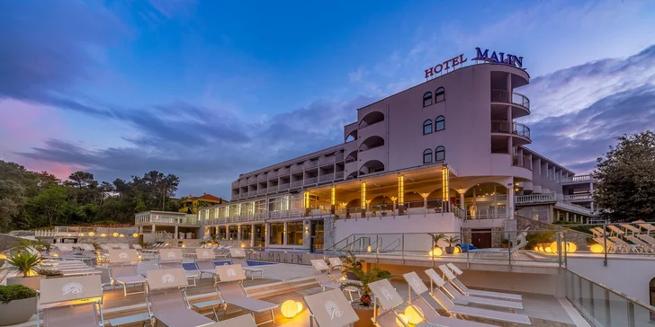 4* hotel Malin na ostrove Krk s polpenziou plus