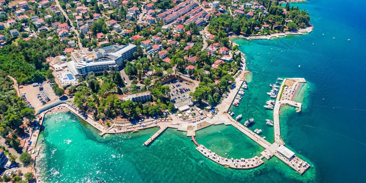 4* hotel Malin na ostrove Krk s polpenziou plus