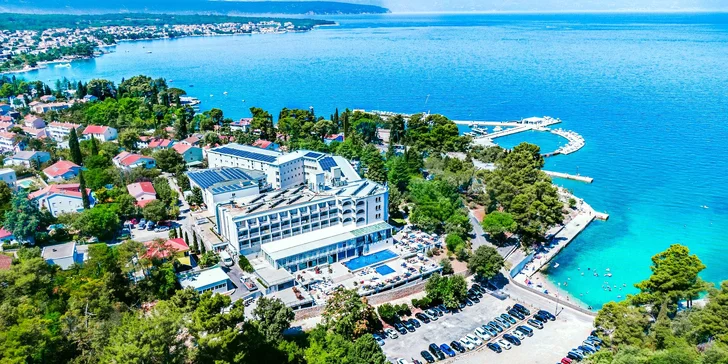 4* hotel Malin na ostrove Krk s polpenziou plus