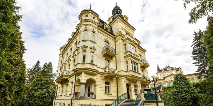 Rodinný pobyt v Karlových Varoch: 4* hotel s polpenziou