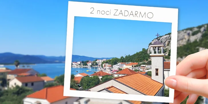 🌞 KÚP teraz, využi v LETE: Dovolenka v Chorvátsku, šum Jadranu a apartmány 5 minút od pláže